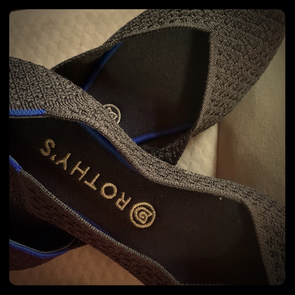 Rothy’s black flats 9.5